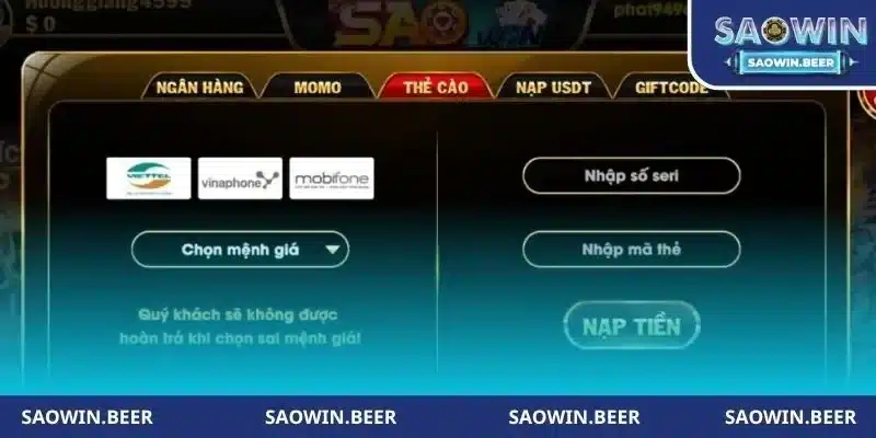 Cổng thanh toán tự động hóa SAOWIN